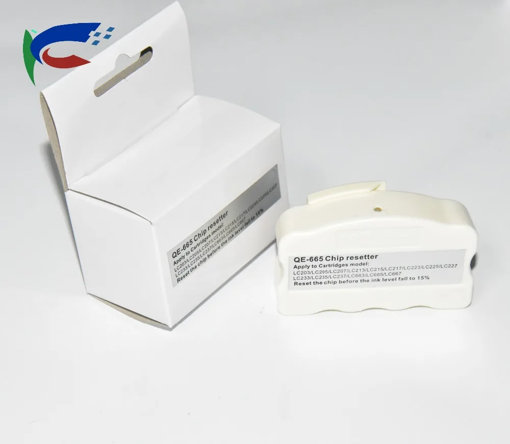 Новый сбрасыватель микросхем для Brother LC223 LC203 LC205 LC207 LC209 LC225 LC227 LC229 LC233 LC235 LC663 LC665 LC667