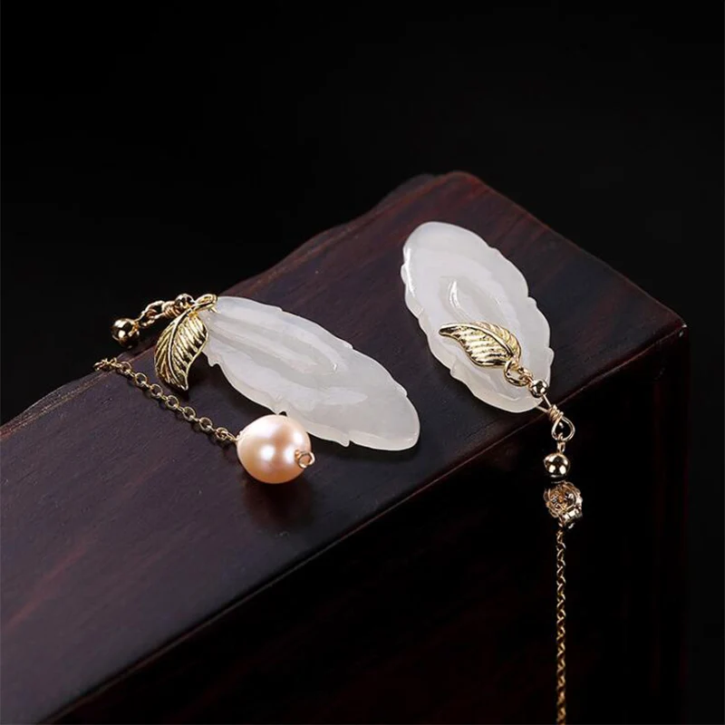 Эффектные висячие серьги с кисточками 100% Настоящее Стерлинговое Серебро 925 пробы