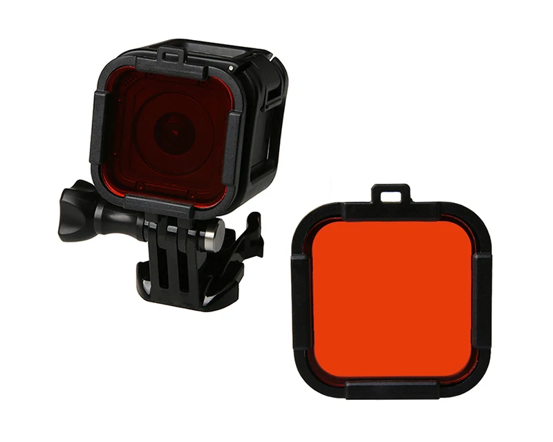 Фильтр для подводного плавания для GoPro Hero 4 session 5 session Dive Фильтр Крышка объектива Защитная крышка для Go Pro 4 5 Session Acessory