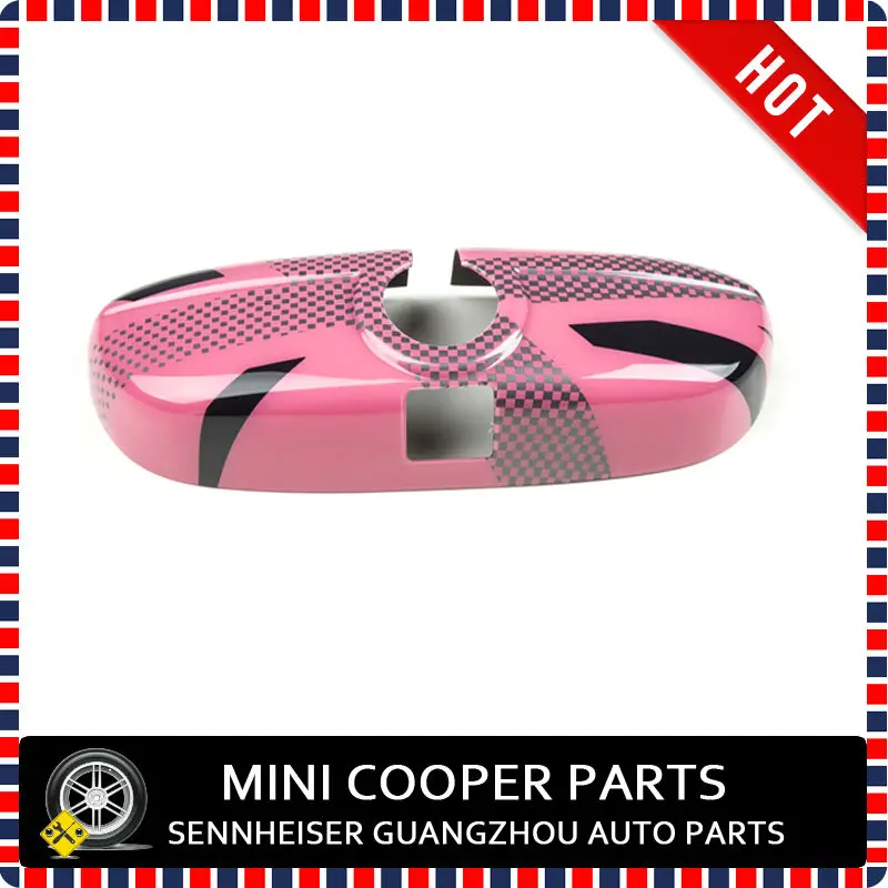 

ABS Material UV Protected New Union Jack Style Interior Mirror Cover For mini cooper F57 F55 F54 F60 F56 (1 Pcs/Set)