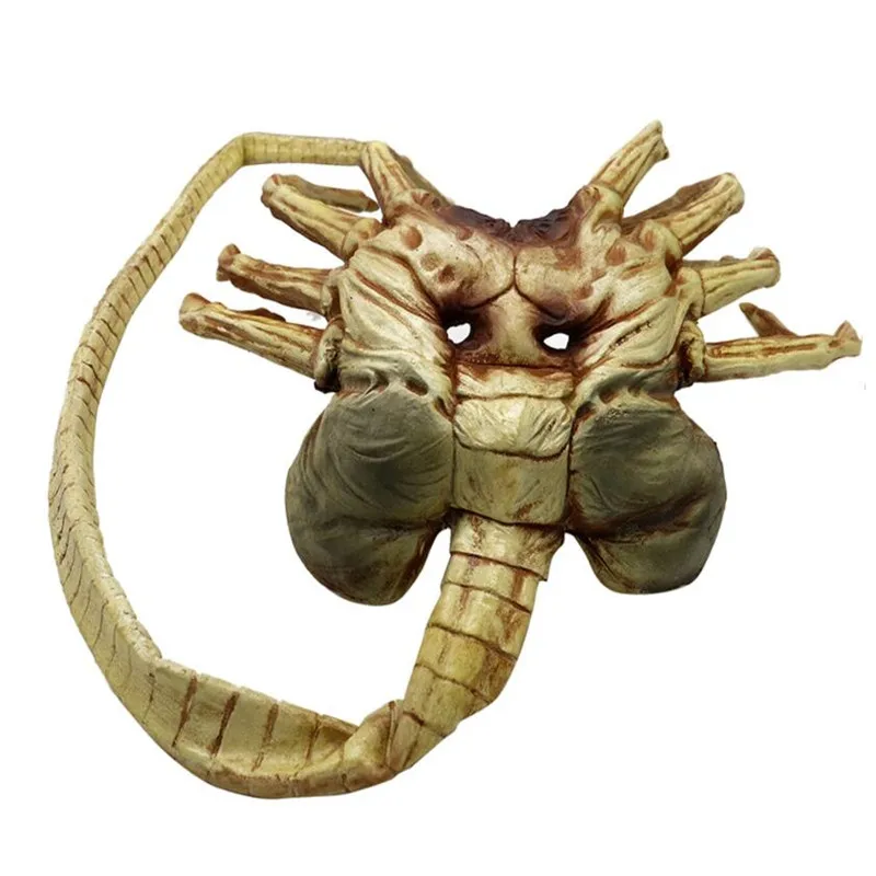 1/1 Alien Contract Worm Model Face Worm Garage Kits Halloween Mask Cosplay Bar Performances Night Performances Theme Party