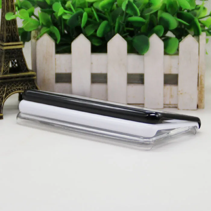 2D жесткий пластиковый белый сублимационный чехол для Huawei P20 lite P8 P9 P10 Lite plus с