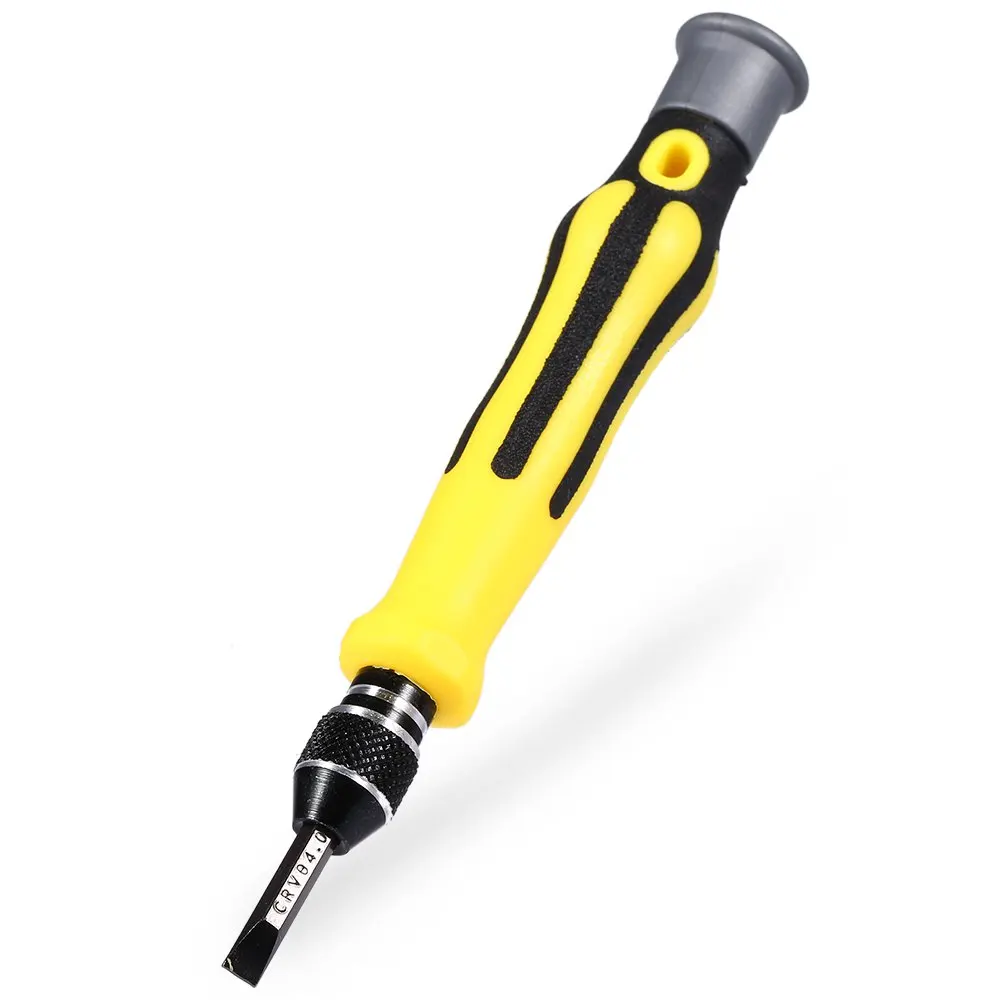 6089A 45 в 1 взаимозаменяемая отвертка Набор инструментов с пинцетом жесткий