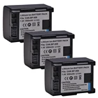 3 шт., Аккумулятор для камеры Canon 850 808 HF200 HF20 HG21 HG20 FS200 FS21HFM41 HFM400 FS300 FS1