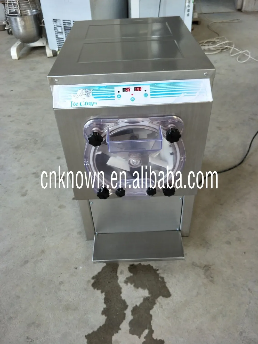 Нержавеющая сталь 18L/ч коммерческих непрерывного джелато жесткий Мороженое