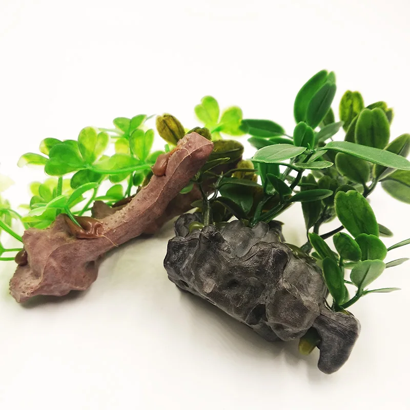 1 шт. декоративное растение для аквариума|Декорации| |