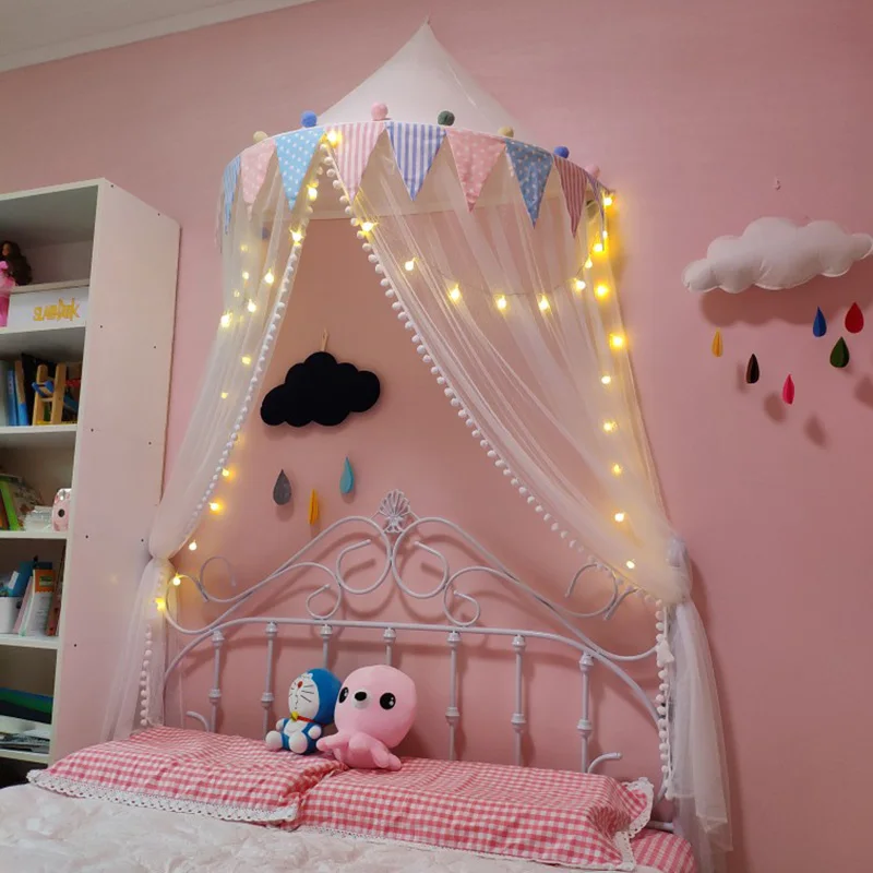 Детская игровая палатка Tipi Tente Enfant детская кровать навес кроватка москитная сетка детский Декор Прорезыватели Для детский игровой домик Ciel de Lit