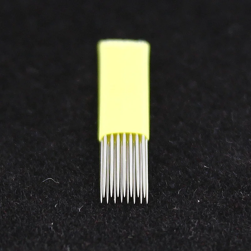 100 шт. детская игла для микроблейдинга 15M1|microblading needles|tattoo needlesneedles tattoo |