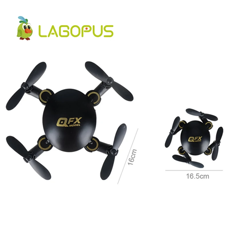 Lagopus мини-Дрон Карманный складной Радиоуправляемый Дрон с камерой HD 2MP пульт