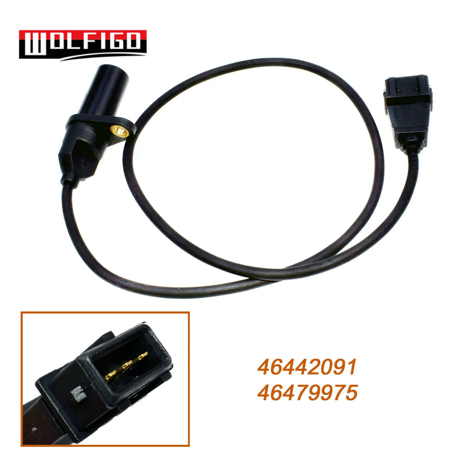 WOLFIGO новый для Fiat Multipla Lancia Датчик положения коленчатого вала 346442091 46479975 111040211101 550067