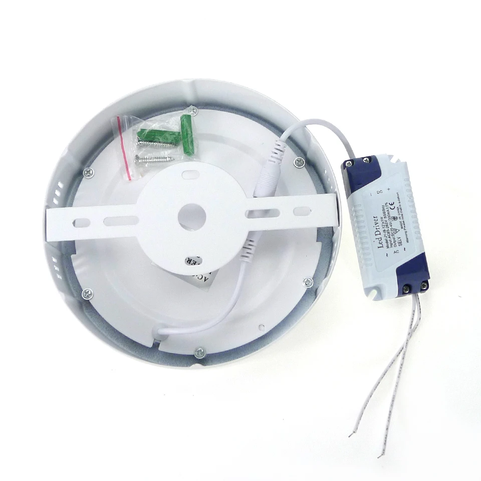 Потолочный светильник светодиодный 6 Вт 12 18 Круглый/квадратный AC85 265V SMD2835 CE ROHS