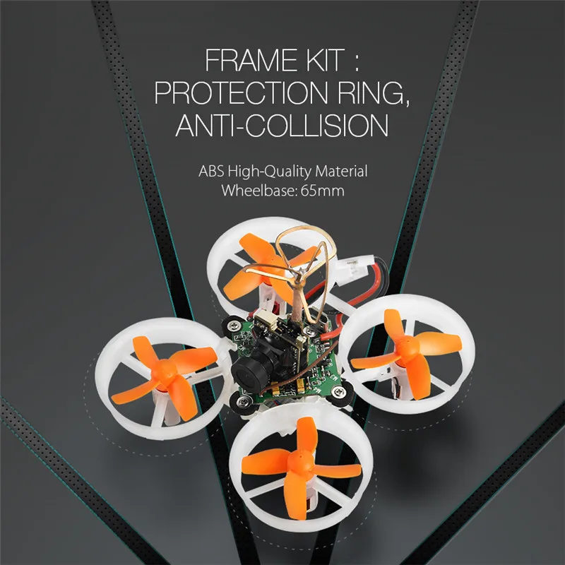 Eachine E010S 65 мм микро FPV гоночный Квадрокоптер Дрон ж/800TVL CMOS на основе F3 щетка Контроллер полета для DSM/FLYSKY/Frsky BNF