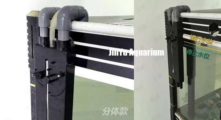 Сифон для налета без перфорированного нижнего фильтра отверстие аквариума