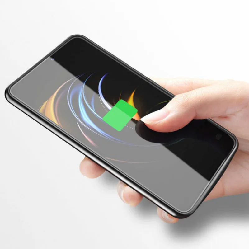 NENG силиконовый чехол для зарядного устройства для huawei Honor 8X Silm power Bank чехол для Зарядки Задняя Крышка внешний блок питания чехол s
