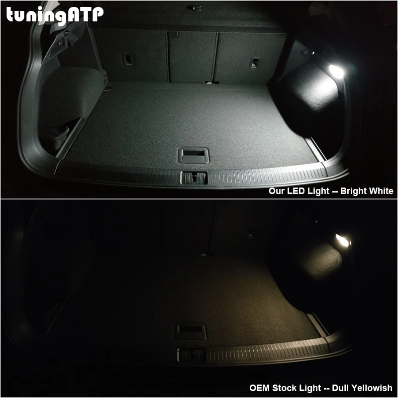 

LED Interior Boot Trunk Luggage Compartment Light Lamp For Volkswagen Golf Mk5 6 7 7.5 Golf Variant Plus Sportsvan Bright White