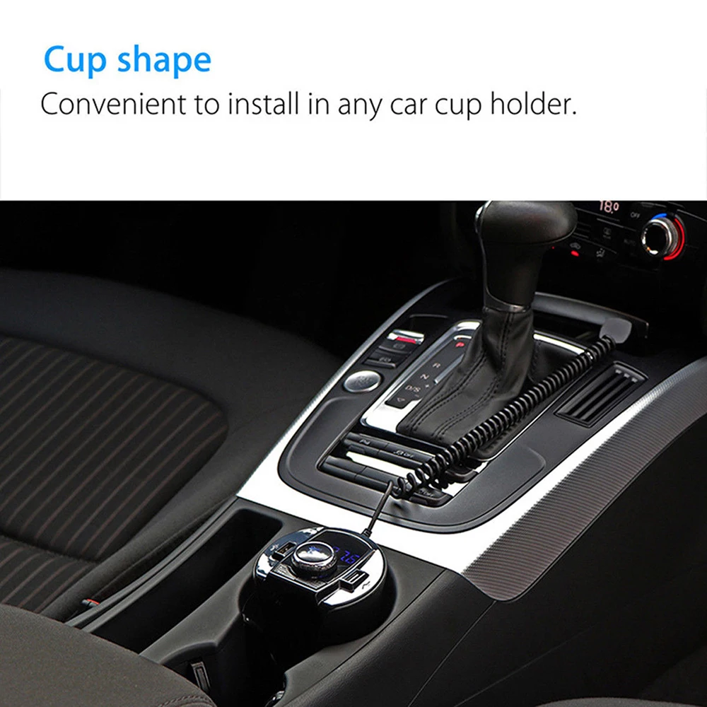 Полезные Беспроводной Bluetooth FM передатчик MP3 радио адаптер, автомобильный набор свободные руки, 5V 2.1A USB Зарядное устройство для мобильного телефона автомобильное зарядное устройство для телефона