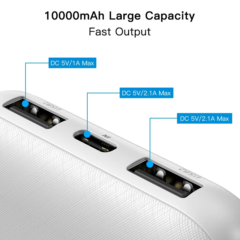 Baseus милый внешний аккумулятор 10000 мА/ч для iPhone Xs Max samsung huawei мини внешний аккумулятор быстрая зарядка портативное Внешнее зарядное устройство