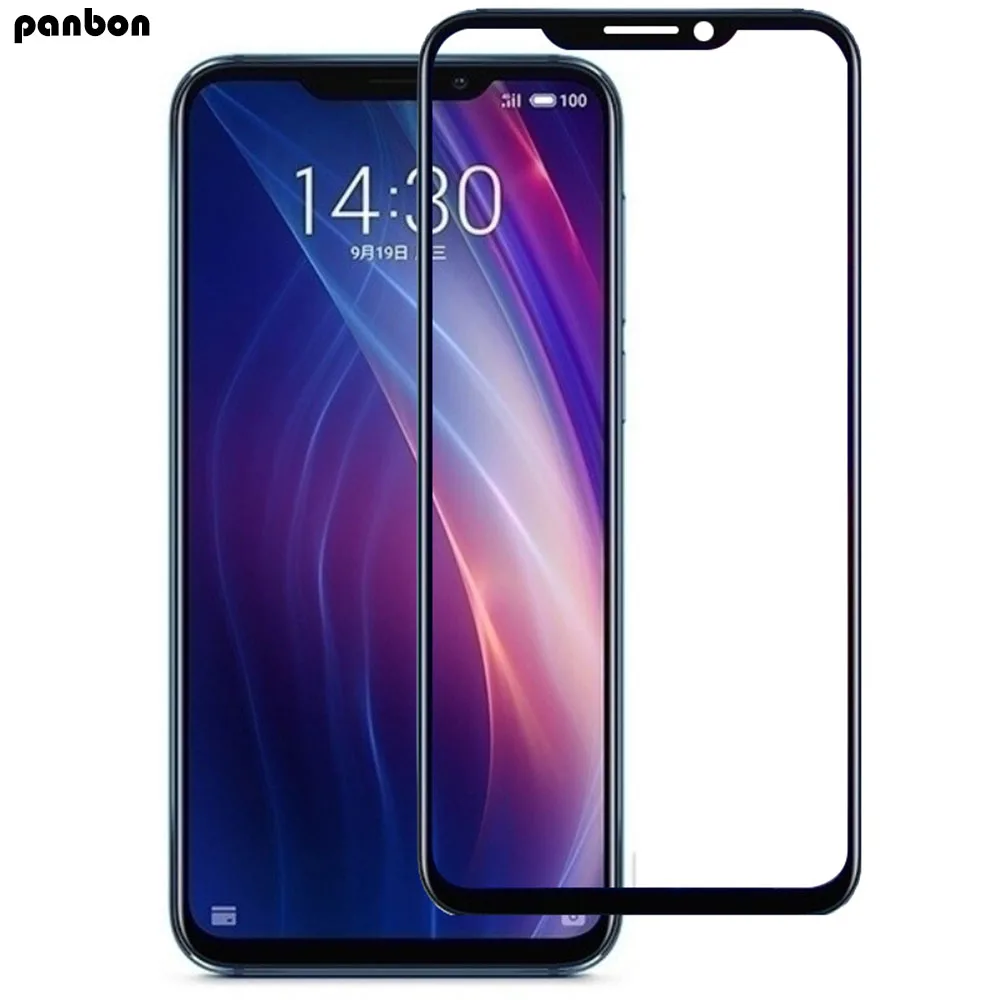 Полное клейкое закаленное стекло для Meizu Note 8 V8 защитная пленка Защитное meizu x8 v8 note8