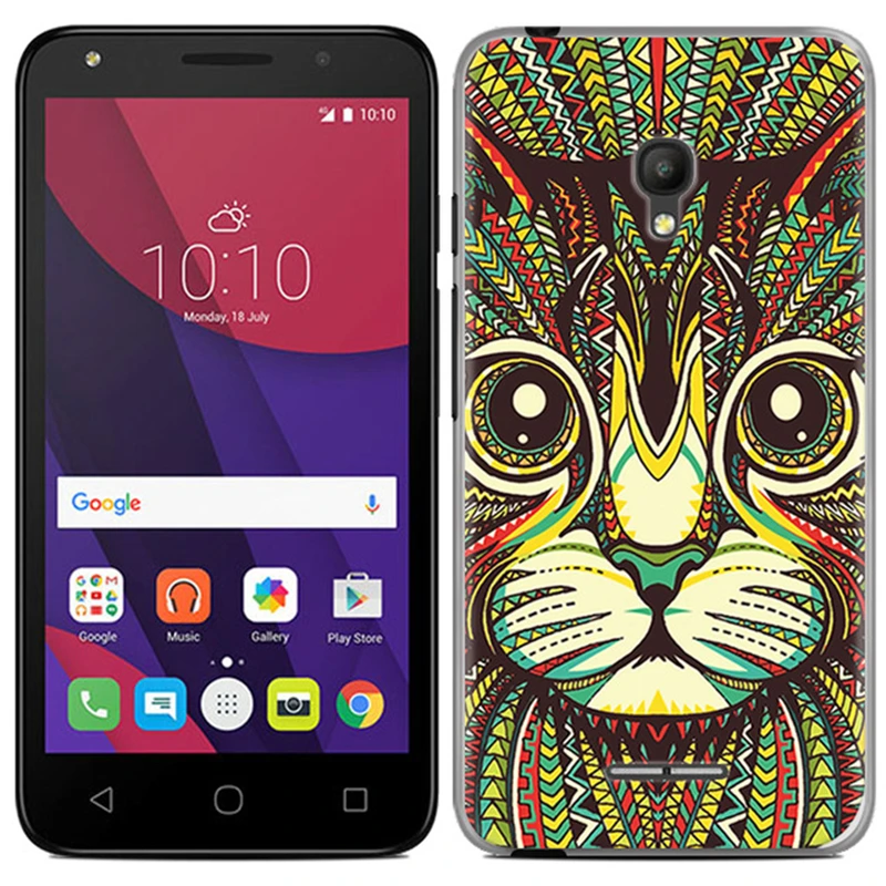 Чехол для телефона Alcatel PIXI 4 5 OT5012 высококачественный мягкий чехол из ТПУ с