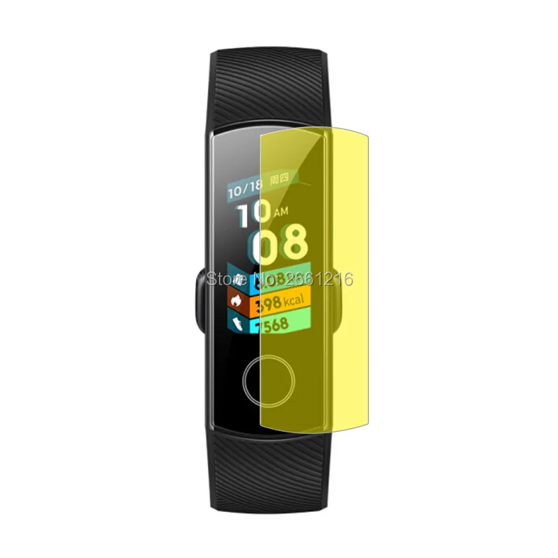 3 шт. для Honor Band 4 Band 5/Band 4, умный Браслет для бега, полное покрытие, пленка из мягкого ТПУ, Взрывозащищенная защита экрана