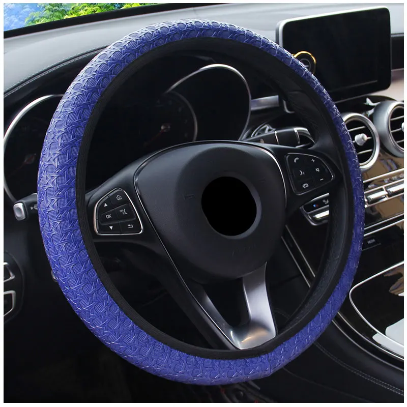 Чехол рулевого колеса автомобиля Универсальная 38 см крышка Автомобильный