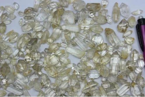 (40 50 шт.) Высококачественный образец искусственного кварца|quartz single crystal|crystal quartz