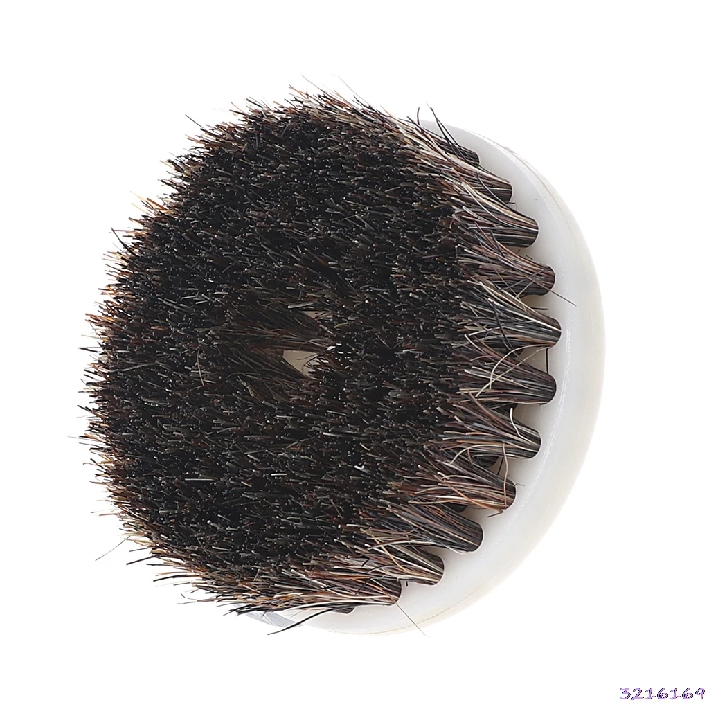 

60mm Brown Drill Powered Scrub Heavy Duty Cleaning Brush With Stiff Bristles Tools-38#