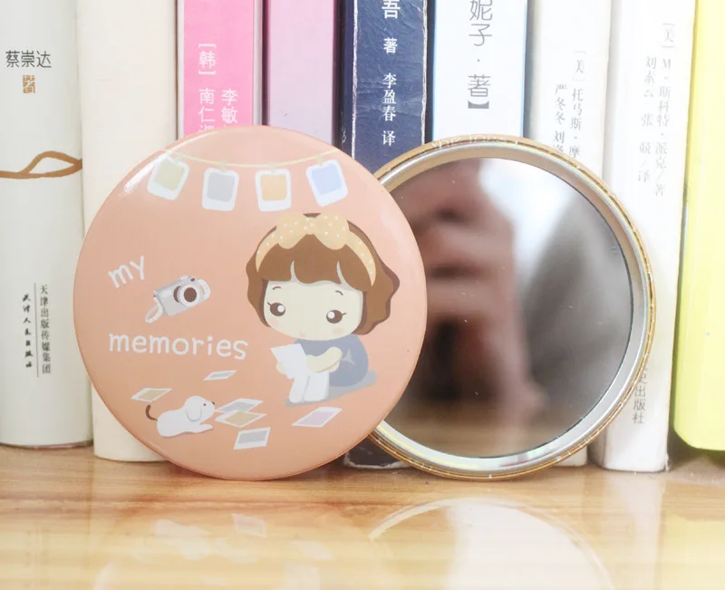 30 шт./лот печенье девушка серии косметическое зеркало/прелестные женские макияж