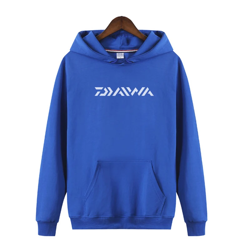 Мужская Флисовая Толстовка DAIWA теплая уличная толстовка с капюшоном одежда для