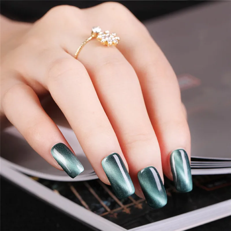 3DMagnetic кошачий глаз отмачиваемый УФ гель лак для ногтей цветное покрытие