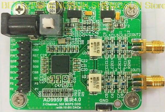 

Высокоскоростной модуль AD9959 DDS 200M генерирует Φ выход.