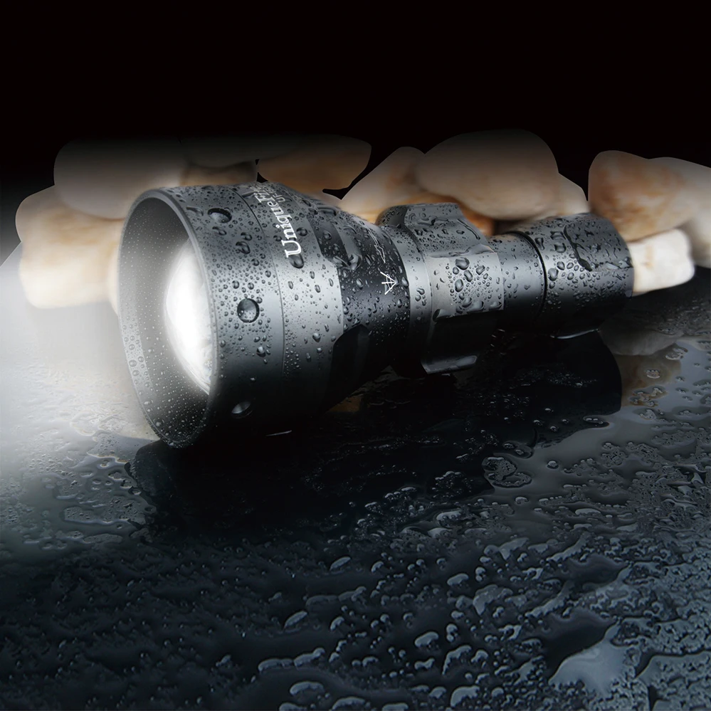 UniqueFire Powerful T67 Led Flashlight UF-1504 XM-L2 IP67 Waterproof Aluminum Alloy Torch For 18650 Battery | Освещение