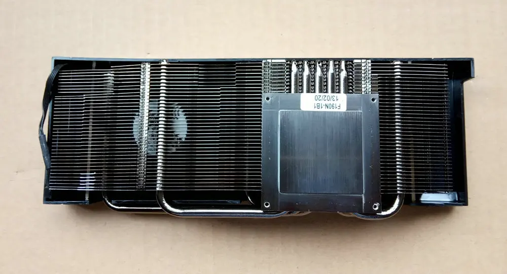 Для GAINWARD GEFORCE GTX770 GTX680 Видеокарта кулер двойной вентилятор 5 радиатор