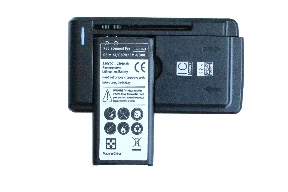 Ciszean 1x2300 мА/ч EB BG800BBE запасная батарея + универсальное зарядное устройство для Samsung