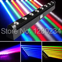 Хит продаж aliexpress 8 шт. * 10 Вт RGBW светодиодный луч движущаяся головка сценический