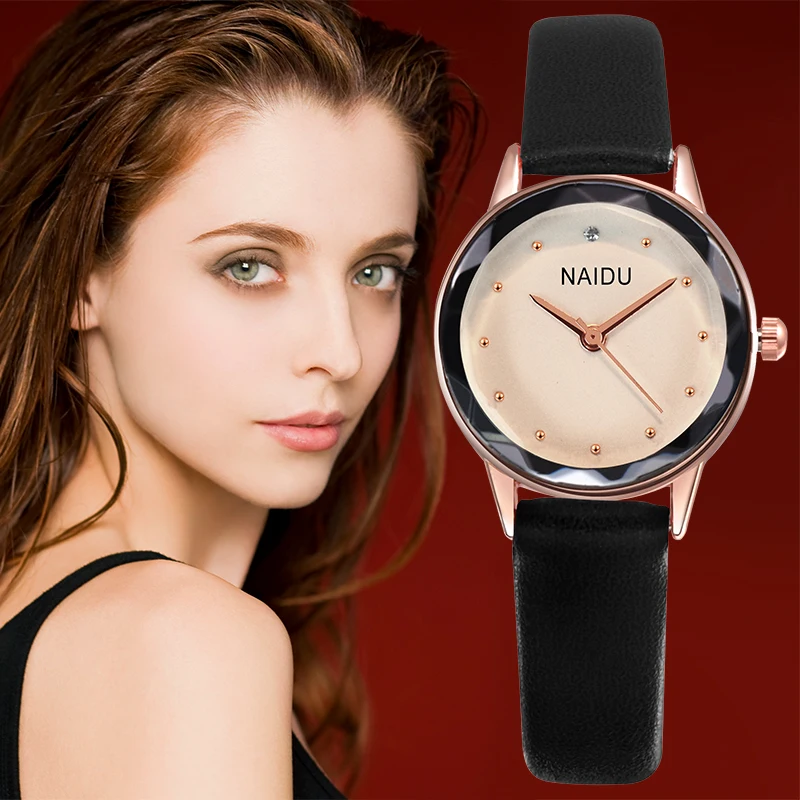 Женские часы Reloj Mujer 2018 модные женские с кожаным браслетом наручные роскошные relogio