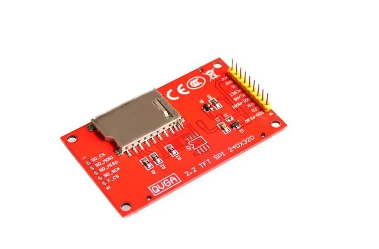 Бесплатная доставка 5 шт. 2 дюйма 240*320 точек SPI TFT LCD последовательный порт модуль