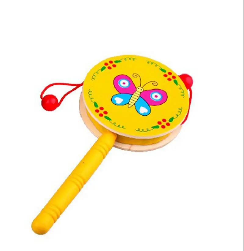 Деревянные игрушки для детей дошкольного возраста деревянная погремушка