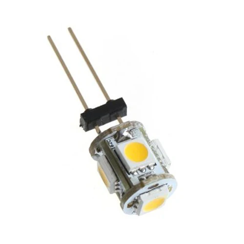 G4 5 LED SMD 5050 Чистый белый автомобиль морской Кемпер шкаф RV Лампа DC 12V | Лампы и