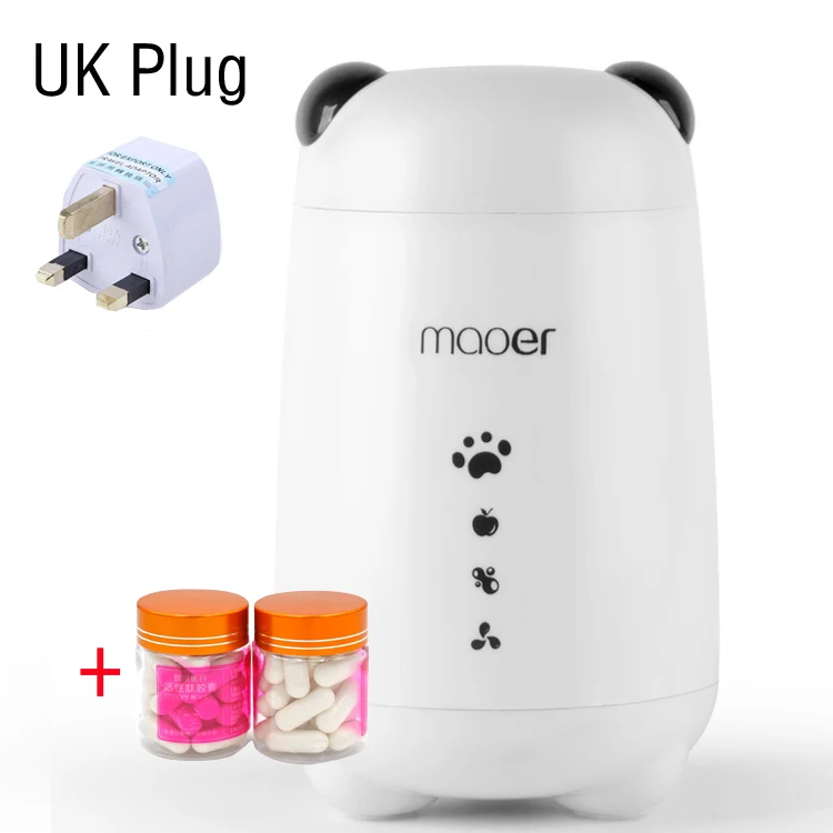 UK Plug Маска для лица машина для обработки лица DIY автоматический фруктовый натуральный растительный коллаген для домашнего использования салон красоты Спа Уход Eng Voice - Цвет: UK Plug