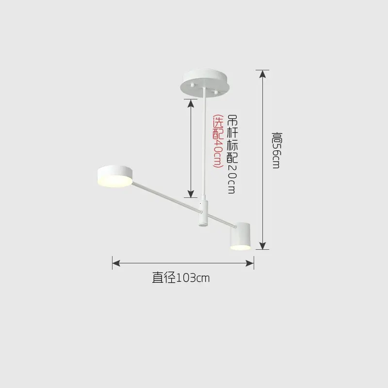 Nordic Modern Iron Art Ceiling Lights for Living Room Bedroom Restaurant Bar Study Lighting Design Lamp Loft Decor Led | Освещение