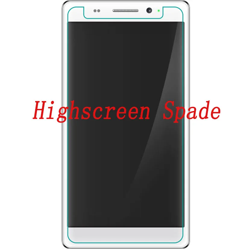 

Smartphone Tempered Glass for Highscreen Spade 9H Explosion-proof Protective Film Screen Protector cover phone
