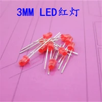 10pcslot k862 diameter 3mm led red light 1 8 2 5v light emitting diode diy toys making festival and party using free shipping