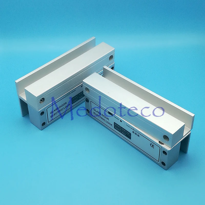 

Double Frame-less Glass Door Lock Electric Bolt Lock for two glass door access control System with time delay function
