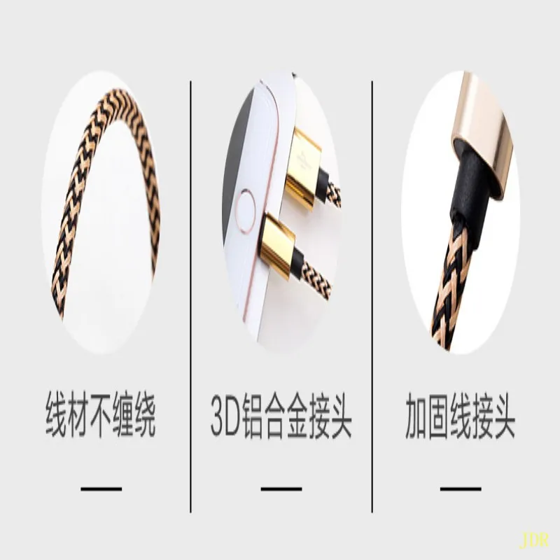 Производитель оптовая продажа quick charge применим для Android Apple кабель передачи