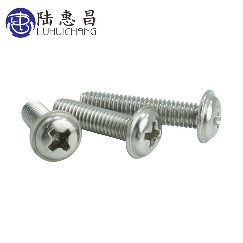 Luhuichang M3 * 6 сковорода электронная 304 нержавеющая сталь крестообразная винты с