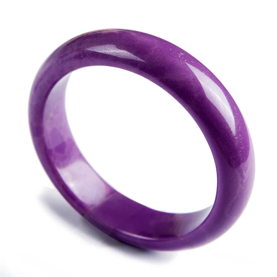 Подлинные браслеты из натурального фосфосидерита для женщин и фиолетовый