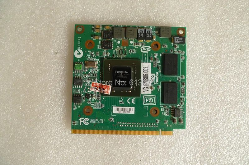 Для nVidia Fo GeForce 8400M G MXM IDDR2 128 Мб видеокарта для ноутбука Acer Aspire 5920G 5520 5520G 4520 7520G 7520 7720 |