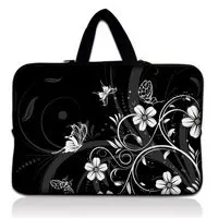 Мягкая сумка для ноутбука 13 &quot13 3&quot с белыми цветами Apple Macbook Pro Air новая модель опт