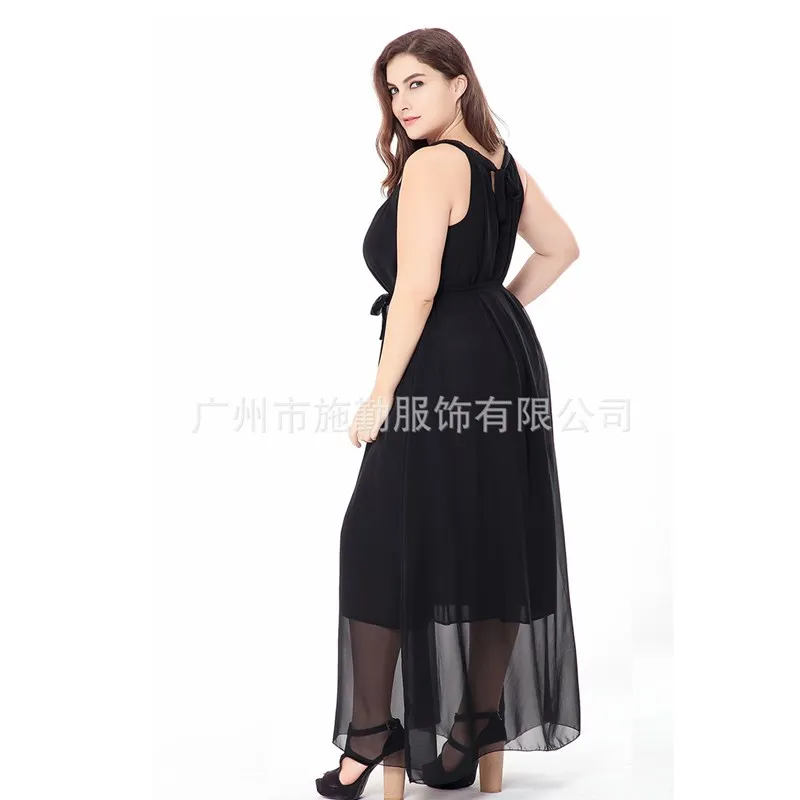 Большие размеры 6XL Vestido 2018 жира мм женщина лето-осень платье элегантные свободные